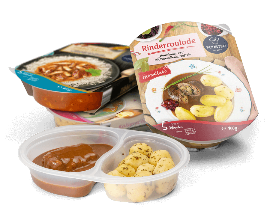 Forster Menüschalen Rinderroulade